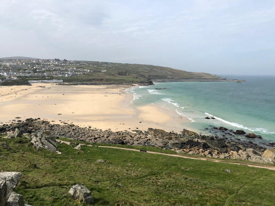 Things to do St Ives Cornwall Porthmeor Beach